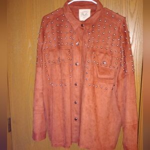 Fantastic Fawn Long Sleeve Shacket
